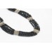 Necklace 925 Sterling Silver Diamond Cut Black Onyx Gem Stone Handmade Gift D132